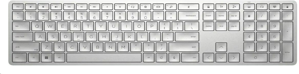 HP 970 Programmable Wireless Keyboard 3Z729AA#AKB recenze