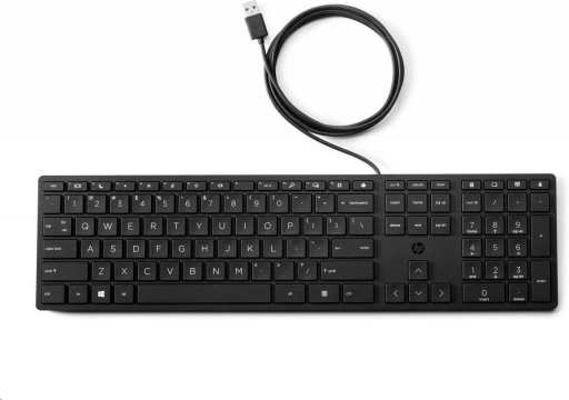 HP Wired Desktop 320K Keyboard 9SR37AA#ABB recenze