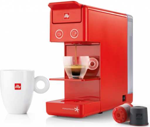 Illy Francis Francis Y3.2 červený recenze