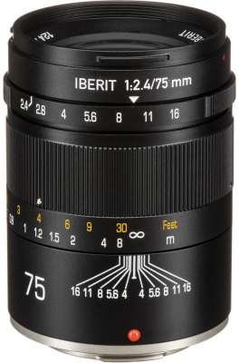 KIPON 75mm f/2.4 Iberit Sony E-mount recenze
