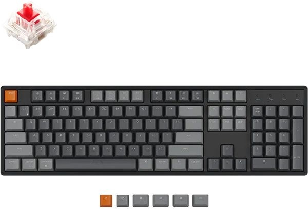 Keychron K10 K10-J1 recenze