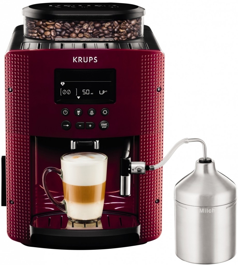 Krups Pisa Red EA816570 recenze