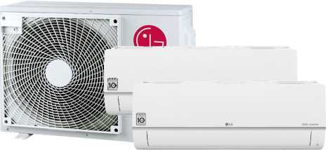 LG Standard Plus Multisplit 2 x 2,5 kW recenze