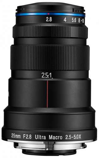 Laowa 25mm f/2.8 2.5-5X Ultra Macro Nikon Z-mount recenze