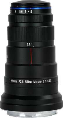 Laowa 25mm f/2.8 2,5-5x Ultra Macro L-mount recenze