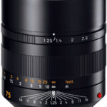 Leica M 75mm f/1.25 Aspherical Noctilux-M recenze
