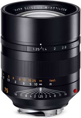 Leica M 75mm f/1.25 Aspherical Noctilux-M recenze