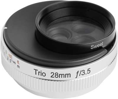 Lensbaby Trio 28 Canon RF recenze
