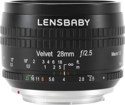 Lensbaby Velvet 28mm f/2.5 Canon EF recenze