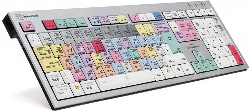 Logic Keyboard Adobe PhotoShop CC PC Slim Line UK recenze