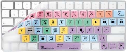 Logic Keyboard Apple Final Cut Pro X Magic Mini skin UK recenze