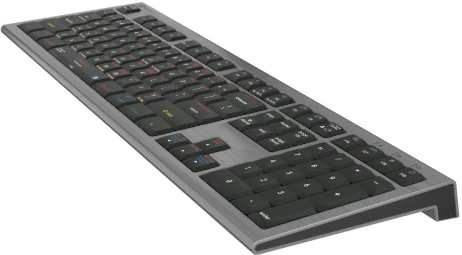 Logic Keyboard macOS X Shortcuts MAC Astra 2 UK recenze