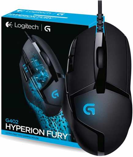 Logitech G402 Hyperion Fury 910-004067 recenze