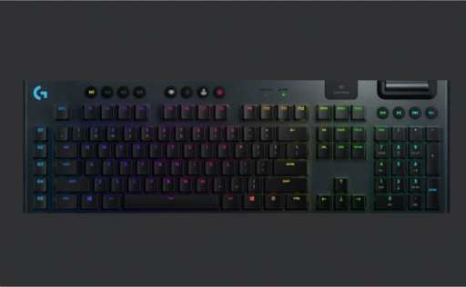 Logitech G915 LIGHTSPEED Wireless RGB Mechanical Gaming Keyboard 920-008908 recenze
