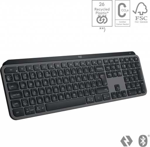 Logitech MX Keys S 920-011587 recenze