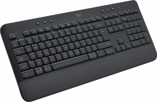 Logitech Signature K650 Wireless Keyboard s opěrkou dlaně 920-010945 recenze