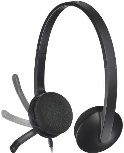 Logitech USB Headset H340 recenze
