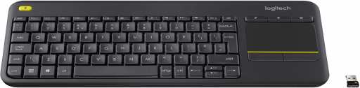 Logitech Wireless Touch Keyboard K400 Plus 920-007129 recenze