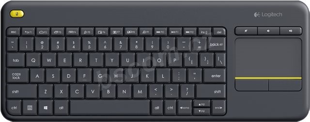 Logitech Wireless Touch Keyboard K400 Plus 920-007157 recenze