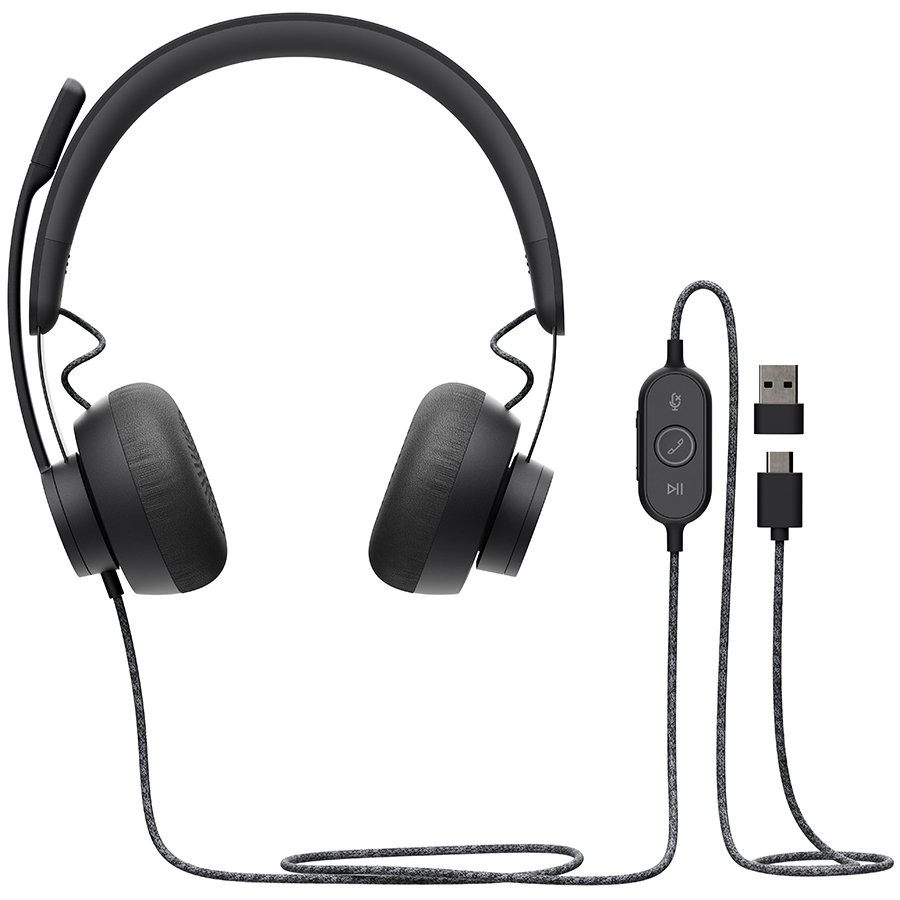 Logitech Zone Wired Headset UC recenze
