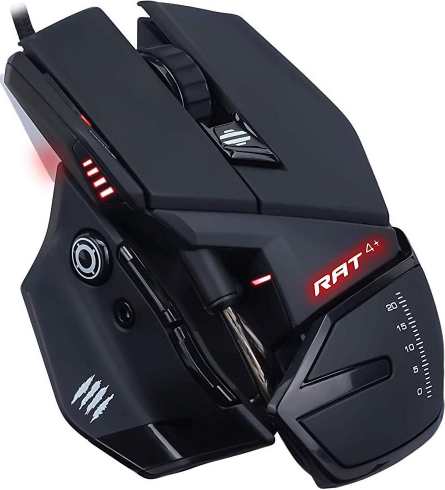 Mad Catz R.A.T. 4+ MR03MCINBL000-0 recenze