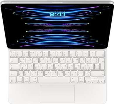 Magic Keyboard for 12.9″iPad Pro (5GEN) -UA-White MJQL3UA/A recenze