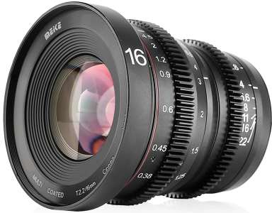 Meike 16mm T2.2 MC MFT recenze