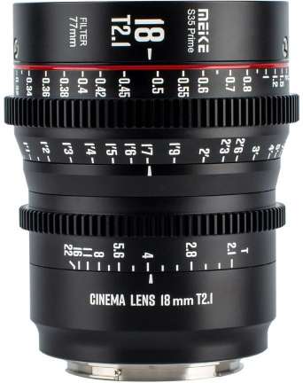 Meike 18mm T2.1 S35 Prime EF recenze
