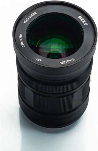 Meike 25mm f/0.95 Canon EF recenze