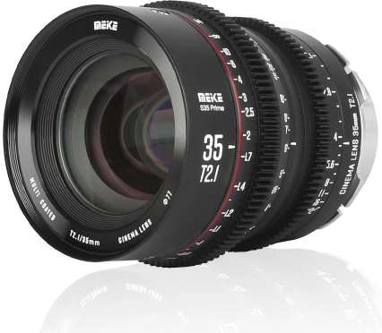 Meike 35mm T2.1 S35 Prime EF recenze