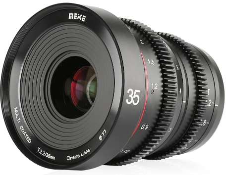 Meike 35mm T2.2 APS-C Cine Sony E-mount recenze