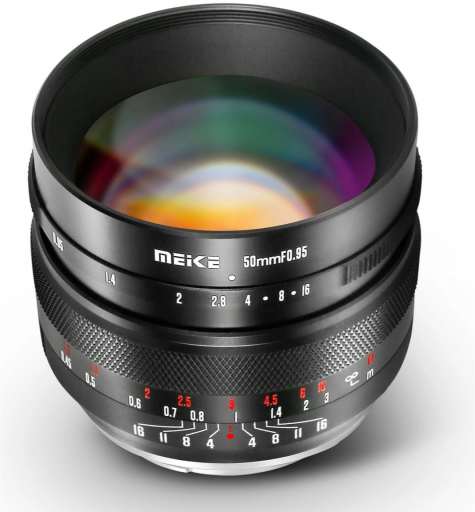 Meike 50mm f/0.95 MFT recenze