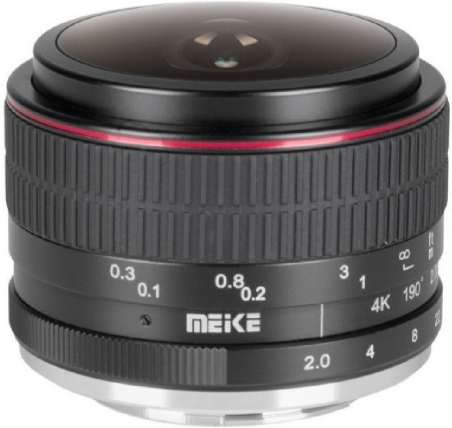 Meike 6,5mm f/2 MC Fisheye MFT recenze