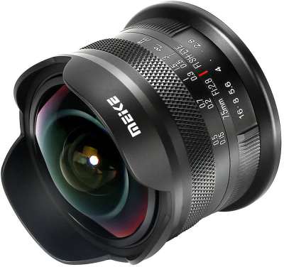 Meike 7,5 mm f/2.8 Fish-eye Canon EF-M recenze