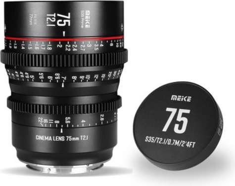 Meike 75mm T2.1 Super 35 Prime EF recenze