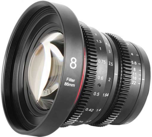 Meike 8mm T2.9 Cine MFT recenze