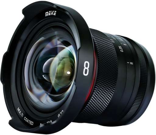 Meike 8mm f/2.8 MFT recenze