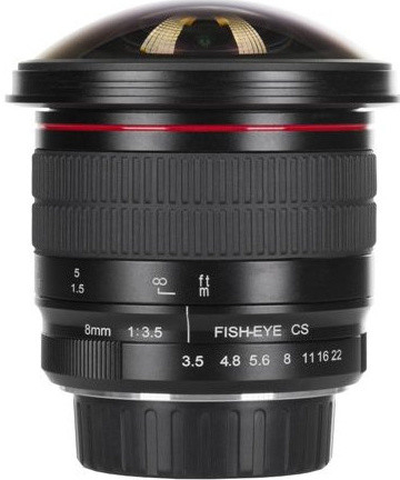Meike 8mm f/3.5 Fisheye CS Canon EF recenze
