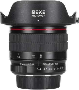 Meike 8mm f/3.5 Fisheye CS Nikon F-mount recenze