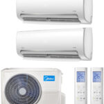 Midea Mission II Multisplit 2×1 (2,6+3,5 kW) recenze