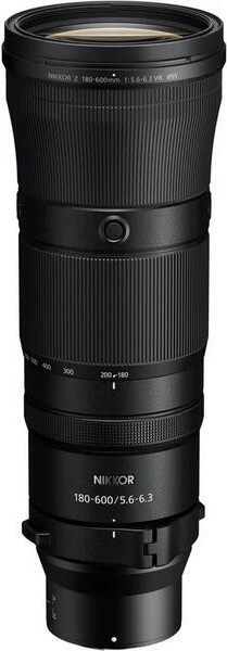 Nikon NIKKOR Z 180–600 mm f/5.6–6.3 VR JMA720DA recenze