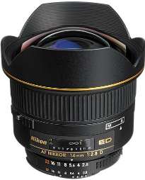 Nikon Nikkor AF 14mm f/2.8D ED recenze