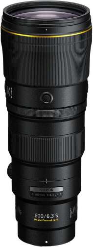 Nikon Nikkor Z 600mm f/6.3 VR S recenze