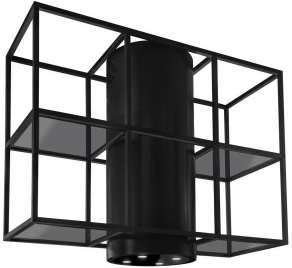 Nortberg Tubo Cage Central Glass Black Matt 120 cm recenze