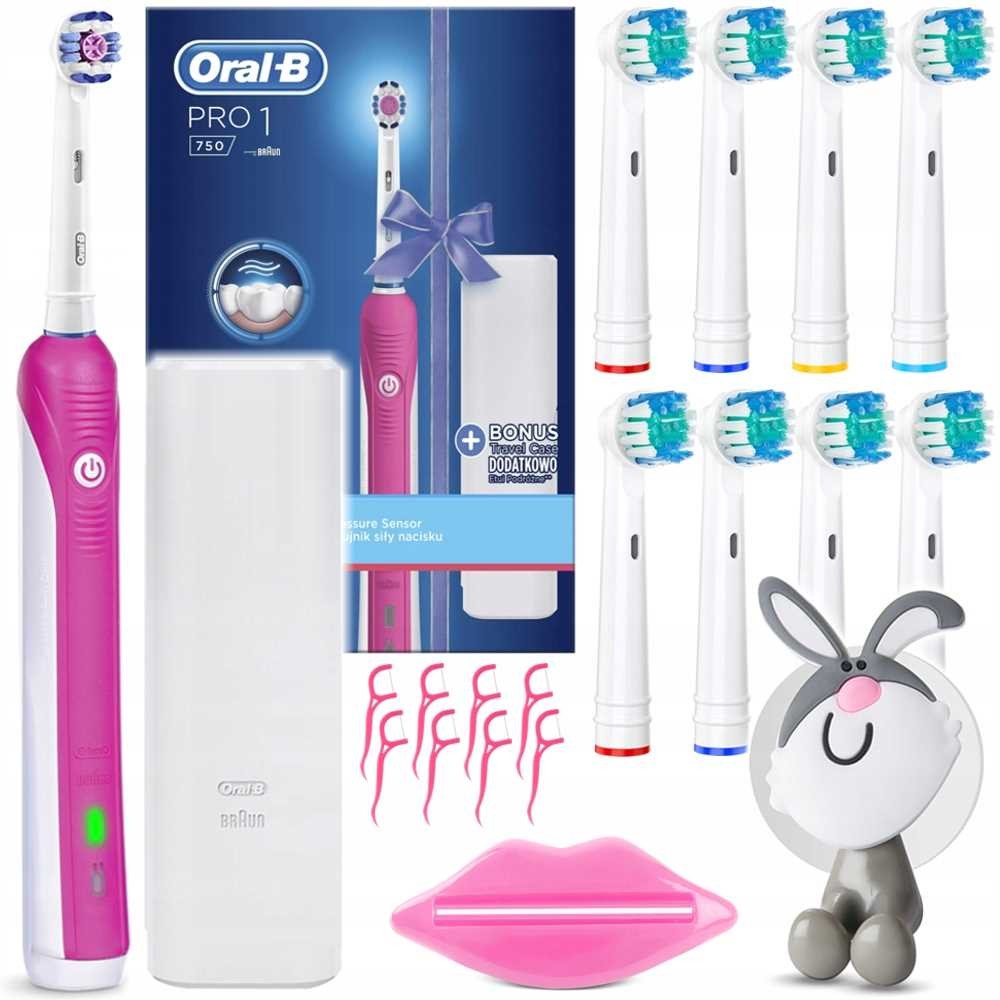 Oral-B Pro 1 750 Design Edition Pink recenze