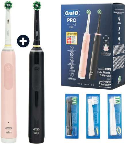 Oral-B Pro 3 3900 Duo Black & Pink recenze