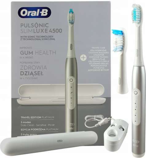 Oral-B Pulsonic Slim Luxe 4500 Platinum recenze