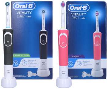 Oral-B Vitality 100 Duo Black/Pink recenze