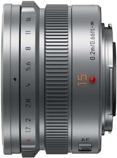Panasonic Leica Summilux 15mm f/1.7 aspherical IF recenze