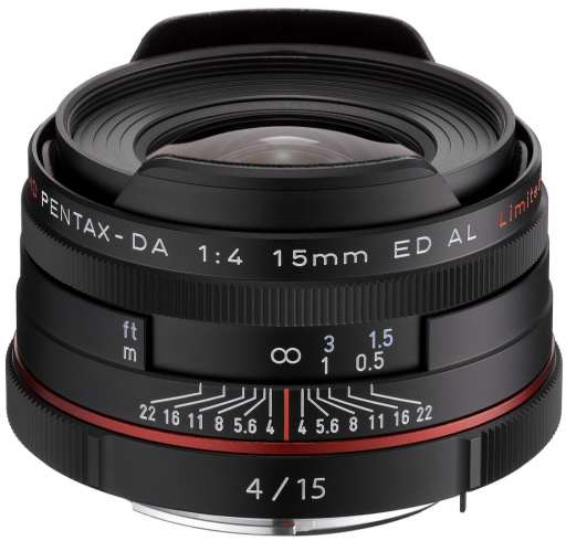 Pentax DA 15mm f/4 ED AL recenze